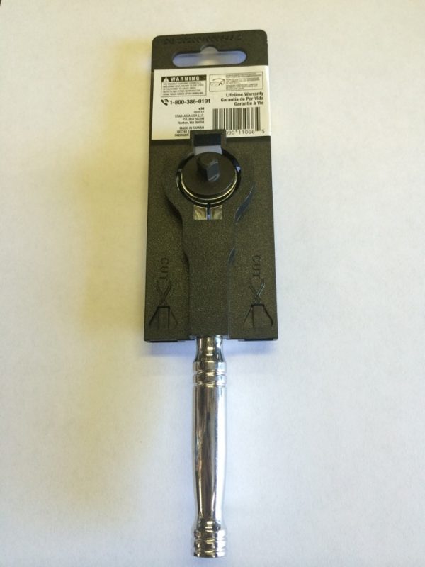 Titan 1/4" Dr Swivel Head Ratchet - Image 3