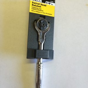 Titan 1/4" Dr Swivel Head Ratchet