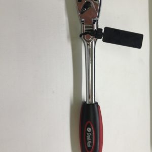 3/8" And 1/4" Drive Adjustable Double Flex Head Ratchet 8" Long