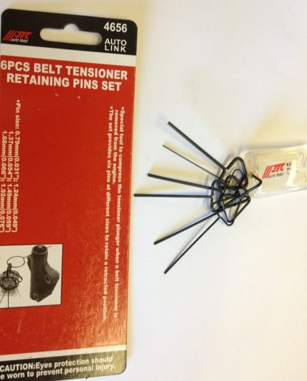 6 Pc Belt Tensioner Retaining Pins Set - Image 4