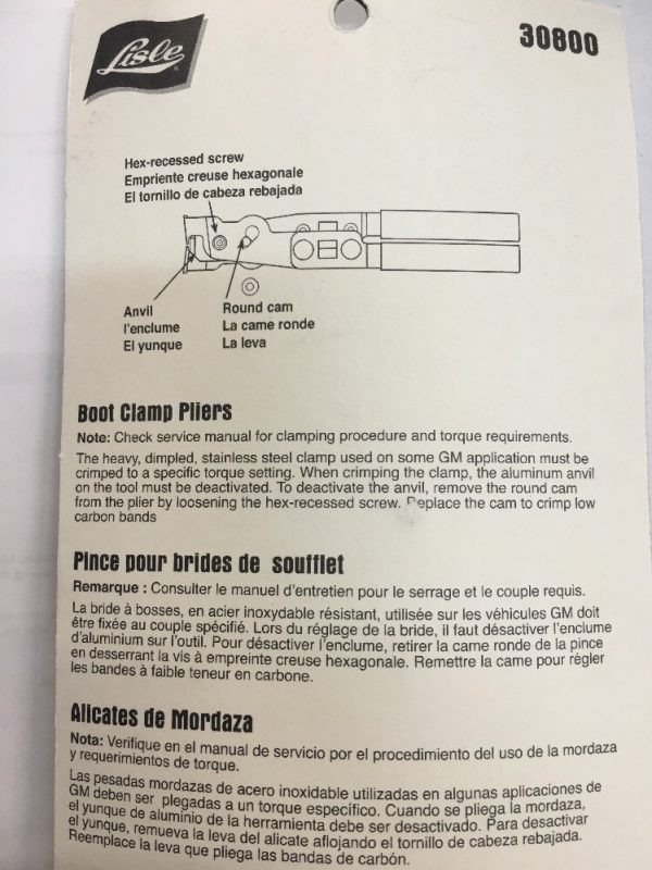 CV Boot Clamp Plier - Image 4