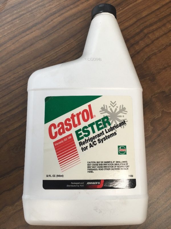 Castro Ester Refrigerant Lubricant For AC Systems 6710