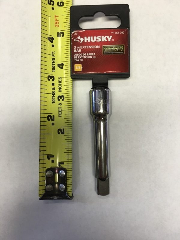 Husky 564700 3" Extension Bar 3/8" Drive - Image 3