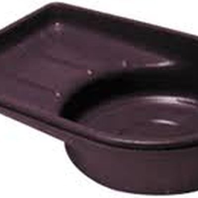 Lisle 30 Quart Heavy-Duty All-Purpose Automotive Plastic Oil Drain Tub Pan
