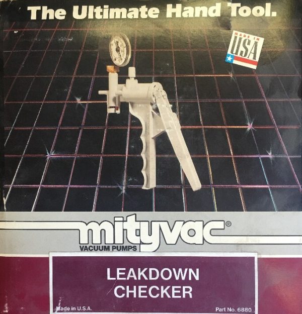Mityvac 6880 Leak Down Checker Kit