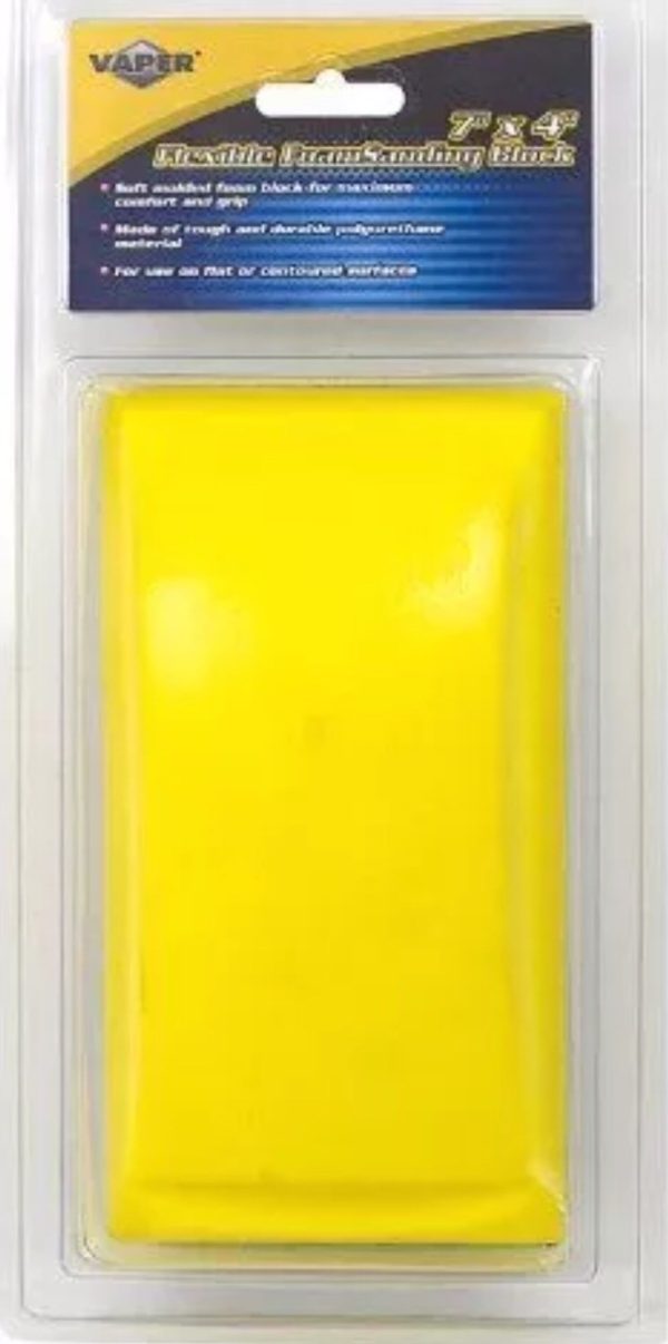 Titan 19959 7x4 Flexible Foam Sanding Block