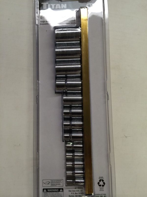Titan External Star Socket Set 13 Piece - Image 3