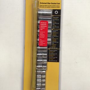 Titan External Star Socket Set 13 Piece