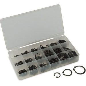 Titan Tools Snap Ring 300 Piece Assortment Kit with Storage Case