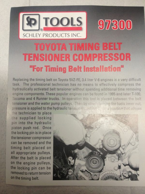 Toyota Timing Belt Tensioner Compressor - Image 3