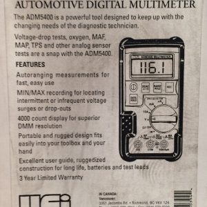 UEI ADM5400 Automotive Digital Multimeter