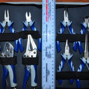 VIM MP200 Miniature Precision Plier 4" to 6" 8 pcs set packed in a durable carry