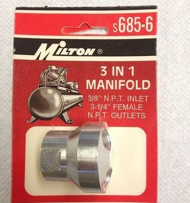 3 In 1 Manifold MILTON S685-6