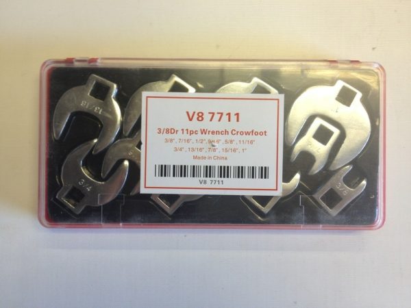 3/8" 11 Piece Crowfoot Set SAE - Image 5