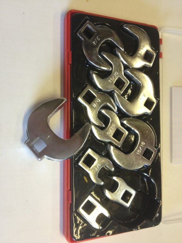3/8" 11 Piece Crowfoot Set SAE