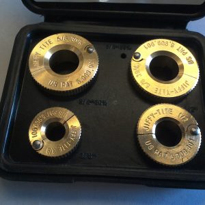 4 piece low profile jiffy tite disconnect set brand new!