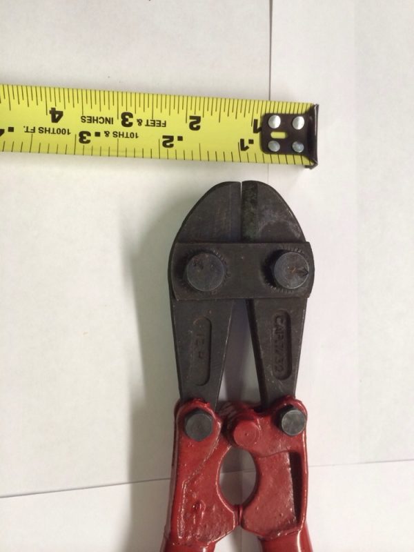 Bolt Cutter 12" Long Cut 7/32 - Image 5
