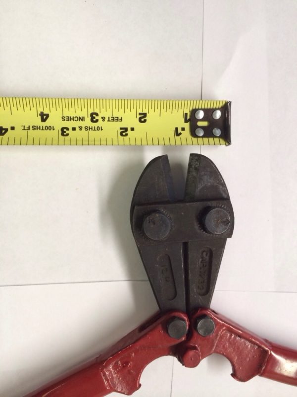 Bolt Cutter 12" Long Cut 7/32 - Image 6