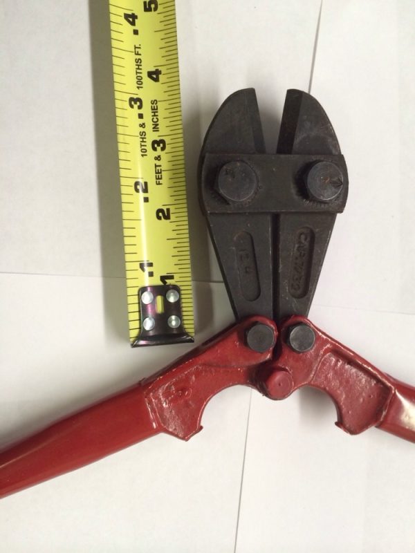 Bolt Cutter 12" Long Cut 7/32 - Image 8