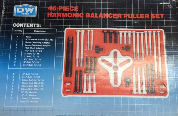 Harmonic Balancer Puller Set 46 Piece