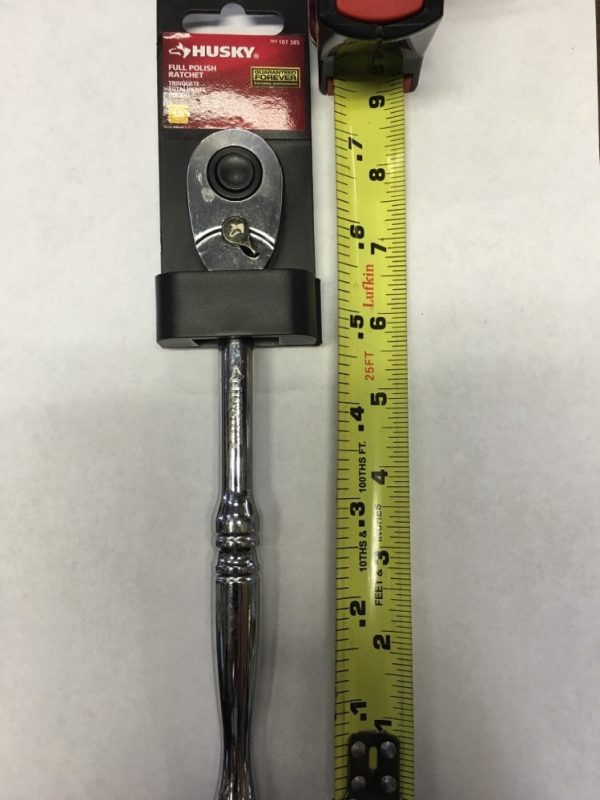 Husky 107385 3/8" Drive Full Polish Ratchet - Image 3