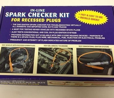 Inline Spark Checker Kit For Recessed Plugs