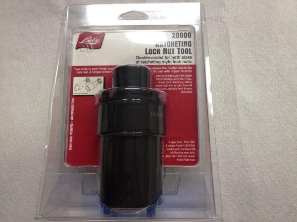 LISLE 28000 Ratcheting Lock Nut Tool for Ford F series