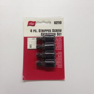 LISLE 62110 4 Stripped Screw Extractor Set