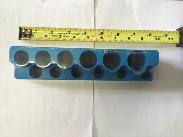 Magnetic Socket Organizer 12 Socket 3/8" Drive