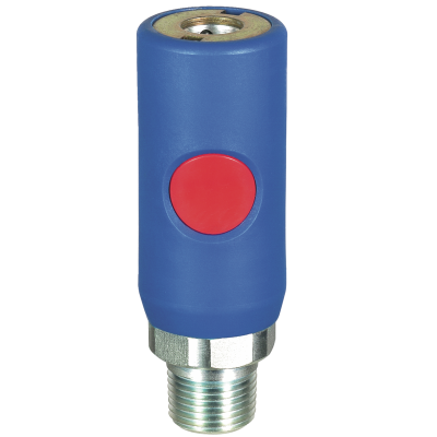 PREVOST URC 061251 TruFlate Coupler,1/4" MNPT