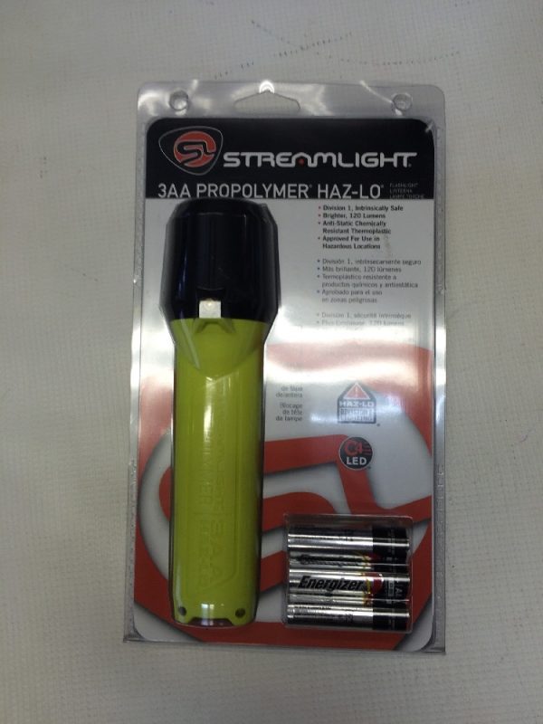 Streamlight 68720 Yellow 3AA propolymer Hazlo Flashlight - Image 3