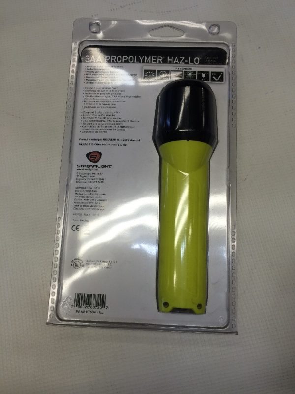 Streamlight 68720 Yellow 3AA propolymer Hazlo Flashlight - Image 4