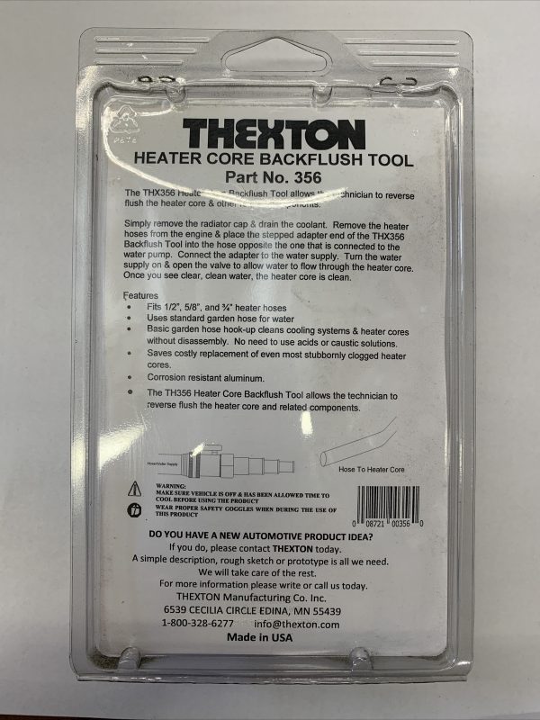 THEXTON 356 Heater Core BackFlush Tool - Image 4