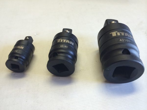 TITAN 3 PIECE PIN-FREE LOCKING IMPACT U-JOINT SET - Image 6