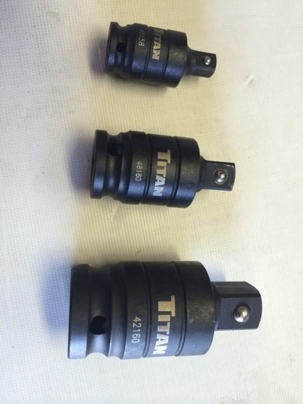 TITAN 3 PIECE PIN-FREE LOCKING IMPACT U-JOINT SET - Image 7