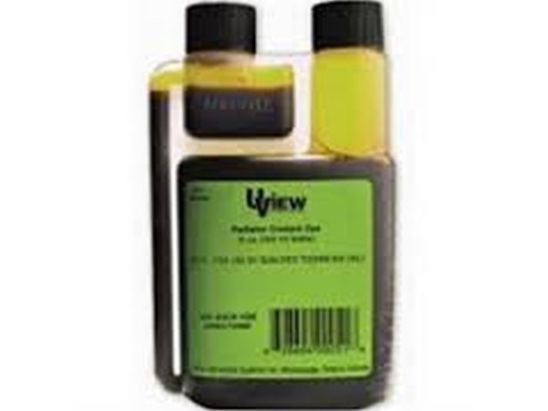 UView 483908 Radiator Coolant Dye 8oz/240ml bottle