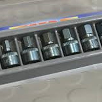 VIM 8 Piece 3/8" Square Drive Metric Stubbie Impact Driver Set 6mm Thru 19mm