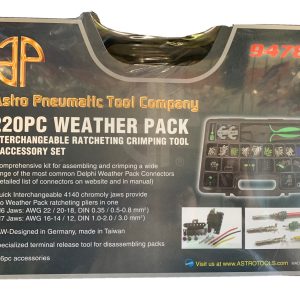 Astro Pneumatic 9478 220 Piece Interchangeable Ratcheting Crimping Set