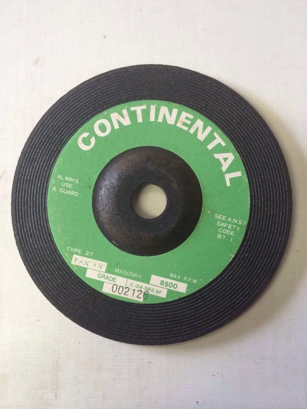 Continental Masonry Cut Off Wheels 3 Piece 7x1/4x7/8