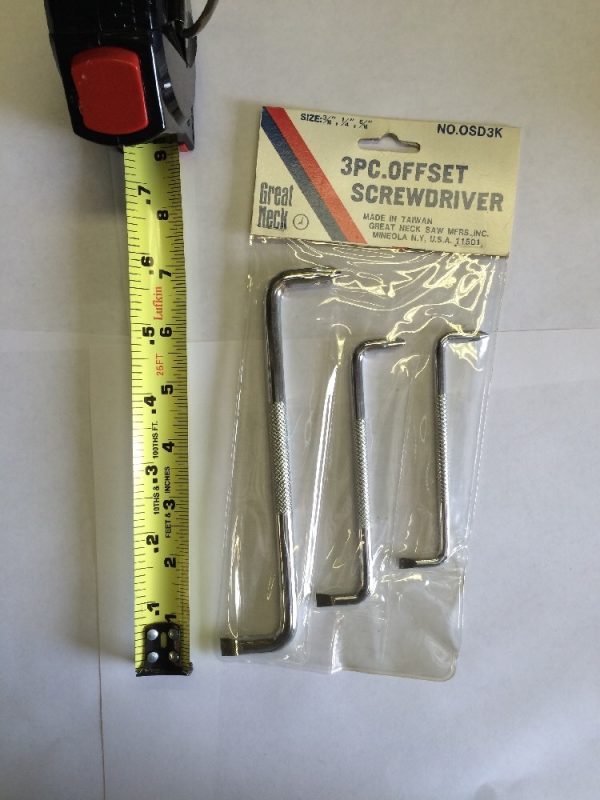Great Neck OSD3K 3 Piece Offset Screwdriver - Image 4