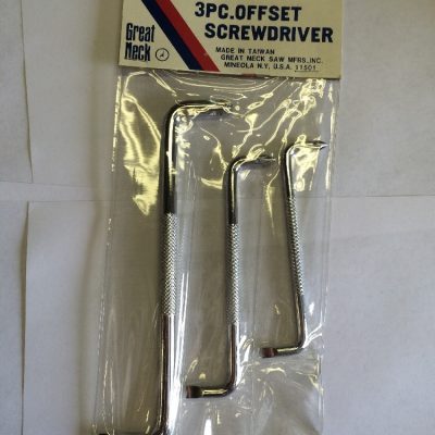 Great Neck OSD3K 3 Piece Offset Screwdriver