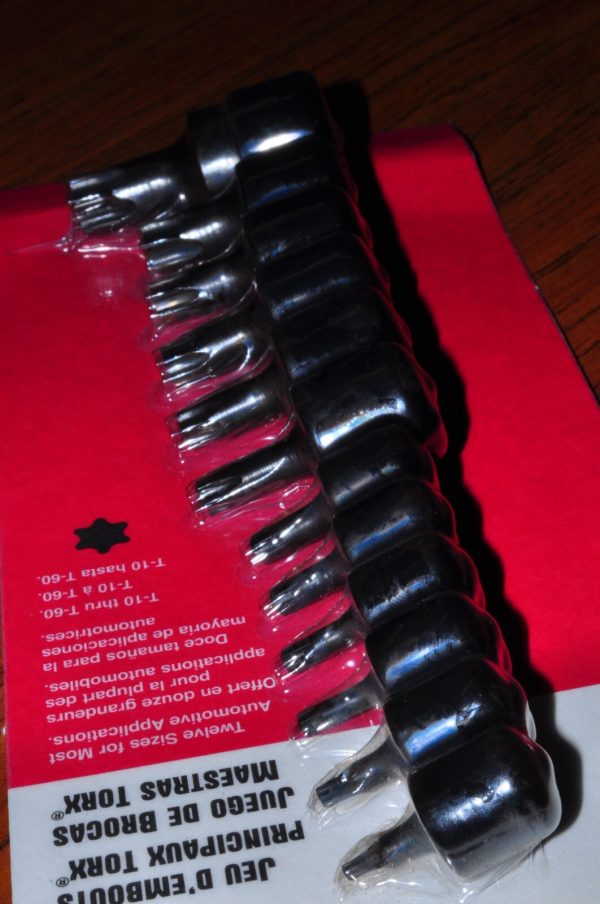 LISLE 27200 MASTER TORX BIT SET 12 Piece  T10-T60 - Image 4