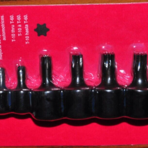 LISLE 27200 MASTER TORX BIT SET 12 Piece  T10-T60