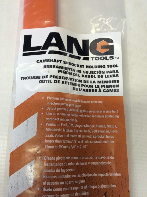 Lang Tool 708 Camshaft Sprocket Holding Tool - Image 5