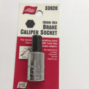 Lisle 33920 10MM Hex Brake Caliper Socket 3/8" drive