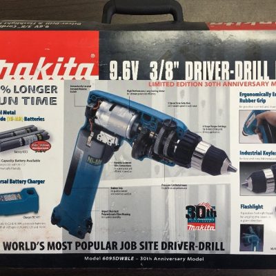 Makita 6095DWBLE 9.6V 3/8" Driver Drill Kit 30 Year Anniversary