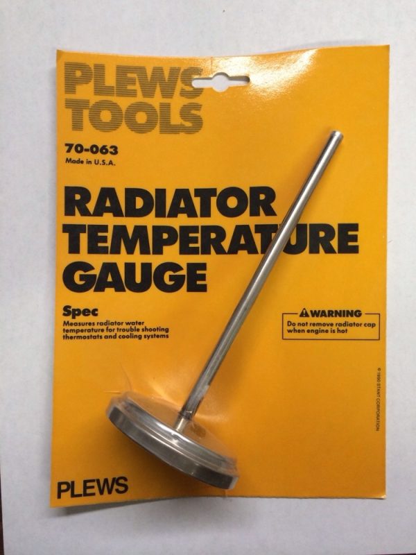 Radiator Temperature Gauge