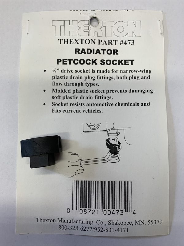 THEXTON 473 RADIATOR PETCOCK SOCKET - Image 5
